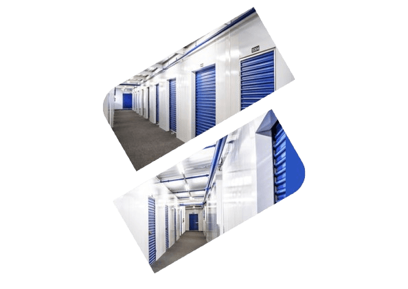 Illustration of underused property converted into self storage revenue